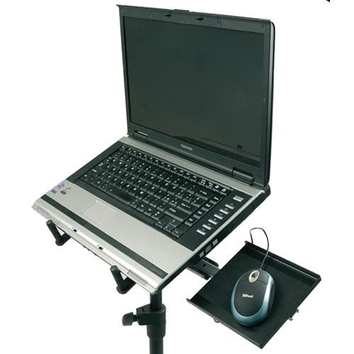 Quiklok Lph-003 Free Standing Tripod Base Laptop Holder - Red One Music