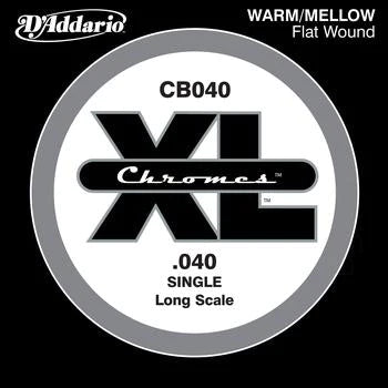 D’Addario CB040 Chromes Bass Guitar Single String Long Scale .040