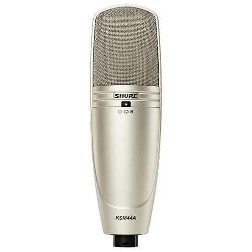 Shure KSM44A/SL Side-Address Condenser Vocal Microphone Crystal - Red One Music