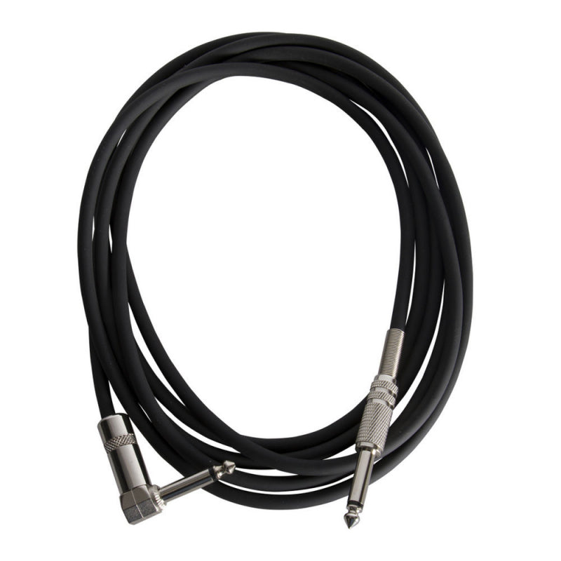 On-Stage IC-10R 1/4" to Right-Angle 1/4" Instrument Cable - 10'