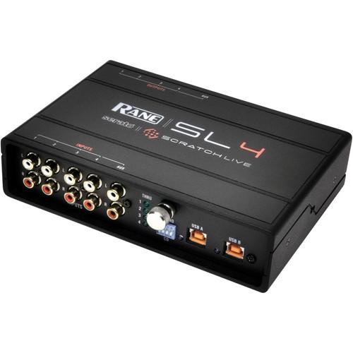 Rane SL4 5-Channel Interface For Scratch Live - Red One Music