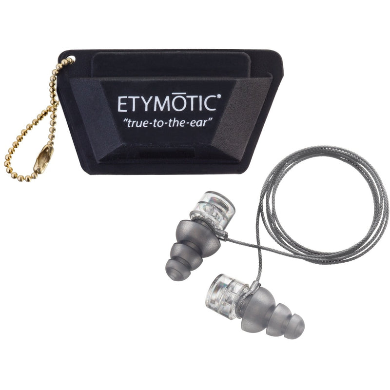Etymotic ER20XS-SMF-P High-Fidelity Earplugs (Standard) - Clear Stem, Frosted Tip
