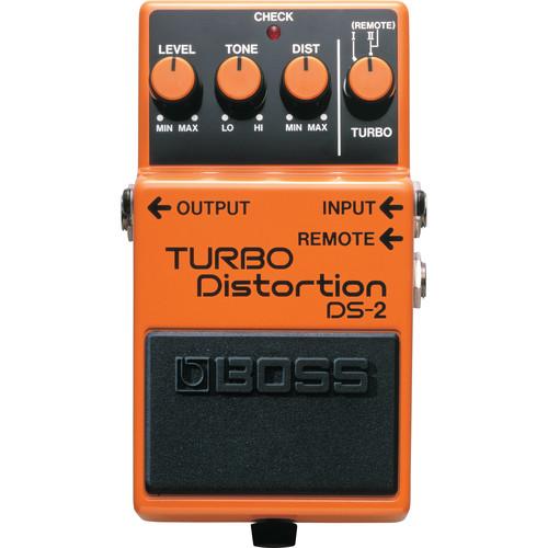 Boss Ds-2 Turbo Distortion Pedal - Red One Music