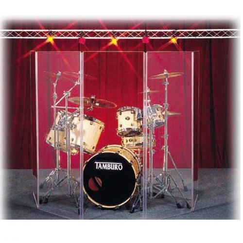 Clearsonic A2466X1 24-Inch Wide X 66-Inch High 1-Section Add-On Whinge - Red One Music