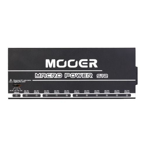 Mooer MPS12 12 ports lsolated Power Supply - Red One Music