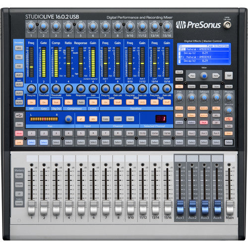 PreSonus STUDIOLIVE 16.0.2 Table de mixage numérique de performance et d'enregistrement USB 