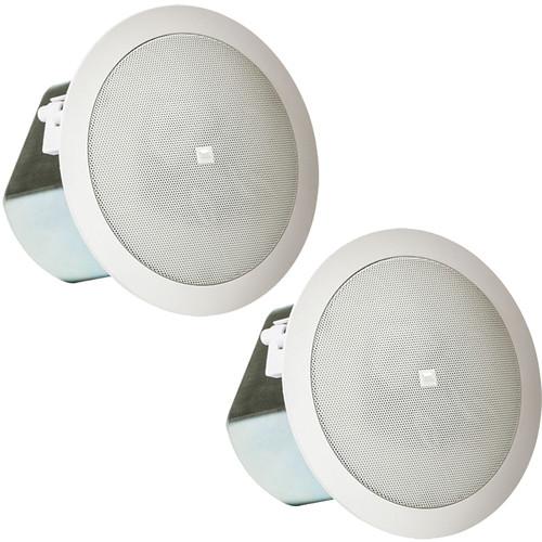 JBL Control 12CT Pair Professional Series Control 12Ct 3 Compact Ceiling Loudspeakers White - Red One Music