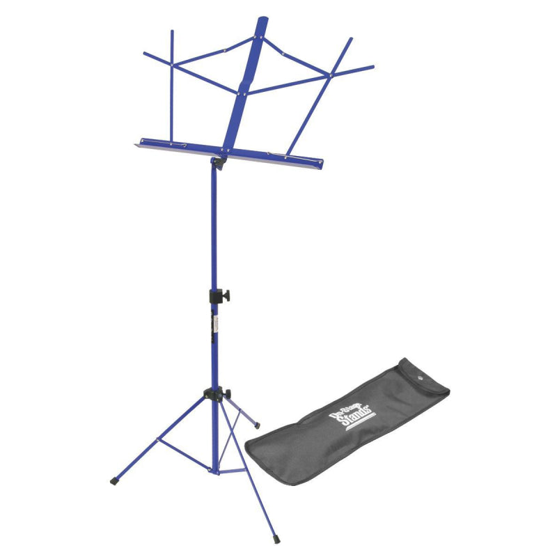 On-Stage SM7122DBB Compact Sheet Music Stand with Bag - Dark Blue