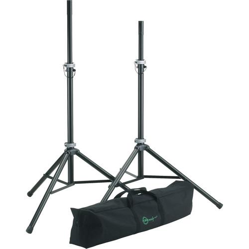 K&M 21459 Speaker Stand Package - Red One Music