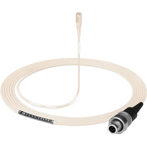 Sennheiser MKE 1-4-M Microphone-cravate professionnel (surface beige à peindre)