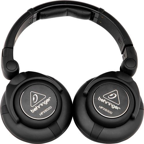 Behringer HPX6000 Professional DJ Headphones - Red One Music