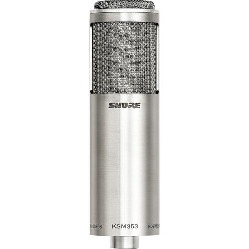 Shure KSM353/ED Premier Bi-Directional Ribbon Microphone - Red One Music