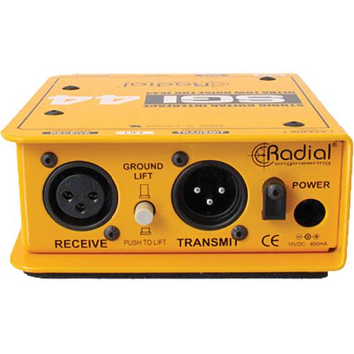 Radial Sgi44 Studio Guitar Interface - Red One Music