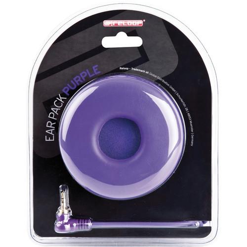 Reloop Ear Pack Purple Replacement Helix Cord And Earcup Pair - Red One Music