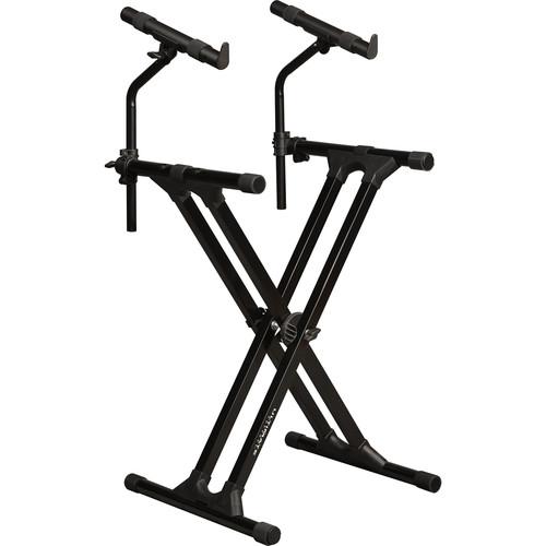 Ultimate Support Vsiq200B Keyboard Stand Second Tier Pro - Red One Music