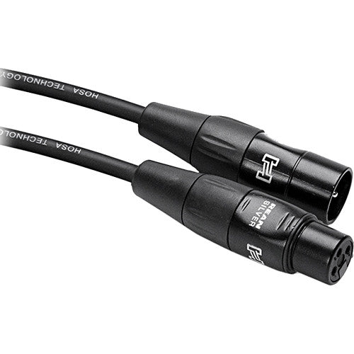 Hosa Technology HMIC-015 Pro Câble microphone XLR 3 broches femelle vers XLR 3 broches mâle – 15'