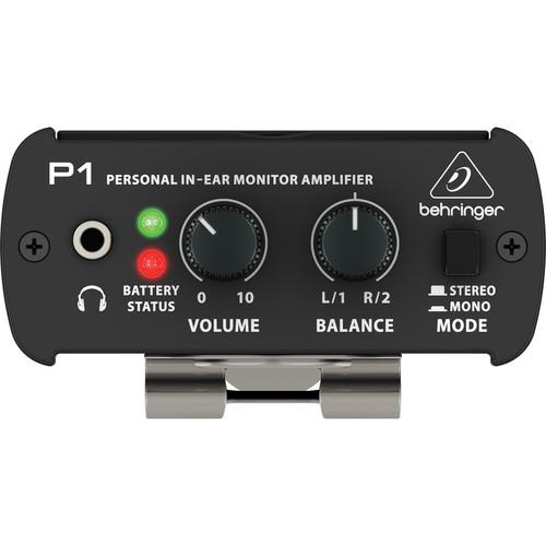 Behringer P1 Personal In-Ear Monitor Headphone Amplifier - Red One Music