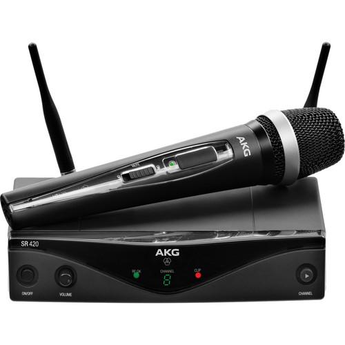 AKG WMS420 Vocal Uhf Wireless Vocal Set - Red One Music
