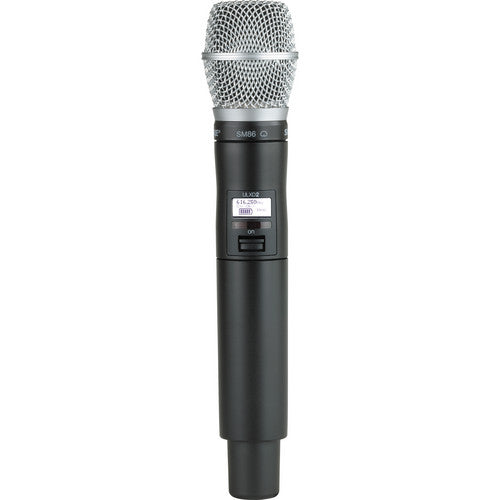 SHURE ULXD2 / SM87 Émetteur de microphone sans fil numérique avec capsule SM87A (H50: 534 à 598 MHz)