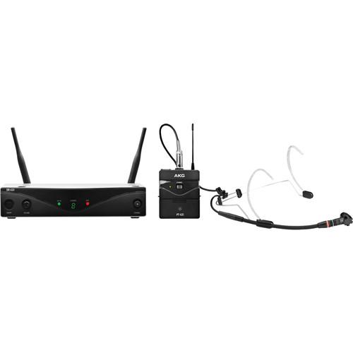 AKG WMS420 Headworn Uhf Wireless Haedworn Microphone System - Red One Music
