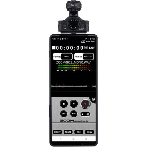 Zoom AM7 Mid-Side Stereo Microphone for Android Devices with