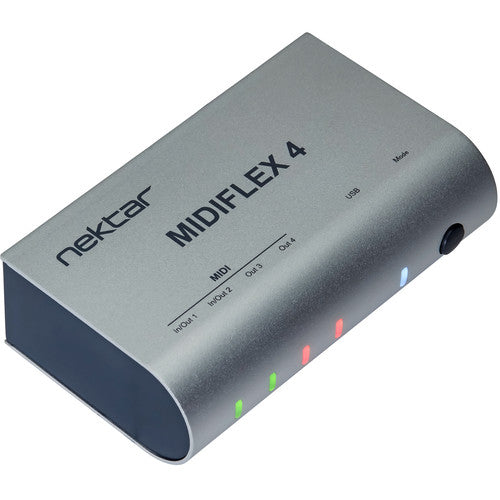 Interface MIDI USB compacte à 4 ports Nektar MIDIFLEX4