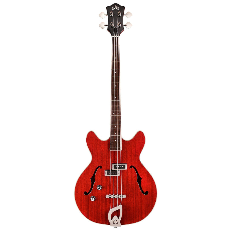Guild STARFIRE I Left-Handed Electric Bass - Cherry Red