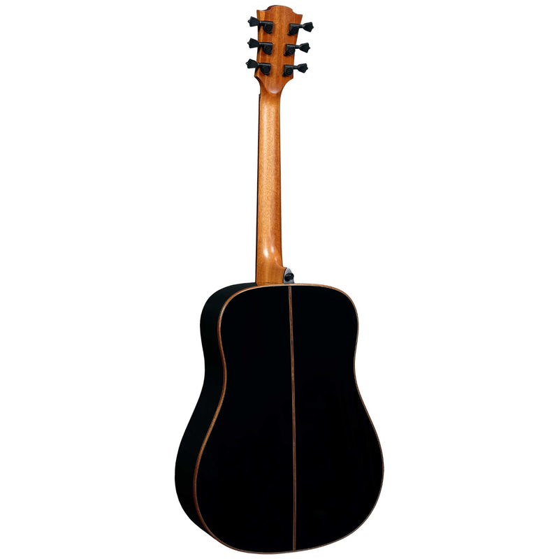 Lag Guitars T118D-BLK Tramontane 118 Dreadnought Acoustic Electric Guitar - Black