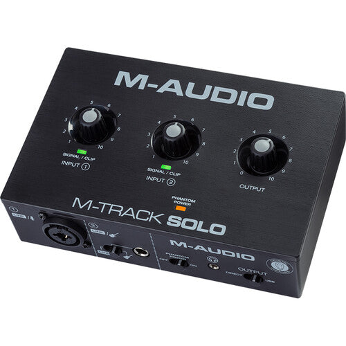 M-Audio M-TRACK SOLO Desktop 2x2 USB Audio Interface