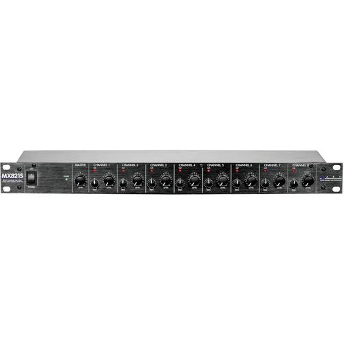 Art MX821S 8-Channel Micline Mixer With Stereo Outputs - Red One Music