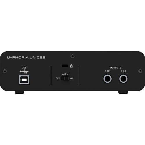 Behringer UMC22 USB Audio Interface - Red One Music