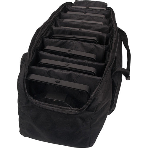American DJ F8-PAR-BAG Accu-Case F8 Par Bag pour jusqu'à 8 Slim LED Pars (Noir)