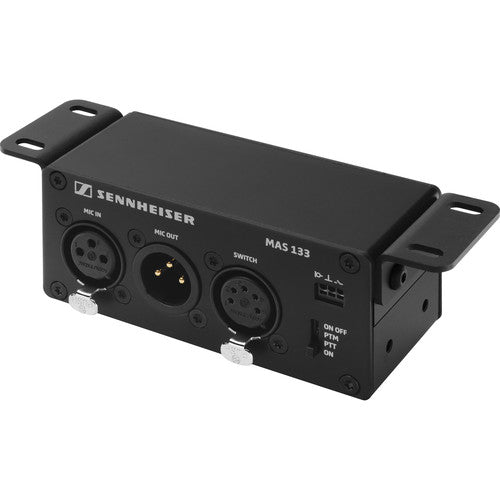 Sennheiser MAS 133 Inline Logic Box with XLR Mic In and Out with Switch - Red One Music