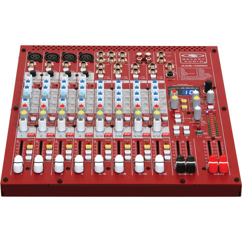 Galaxy Audio AXS-10RM 12-Input Analog Audio Mixer - Rack Mountable