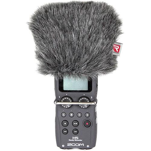 Rycote 055462 Mini Windjammer For Zoom H5 Digital Recorder - Red One Music