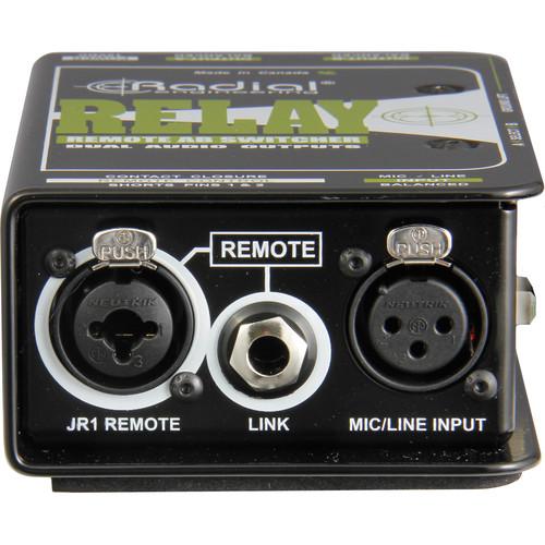 Radial Relay Xo Balanced Remote Ab Switcher - Red One Music