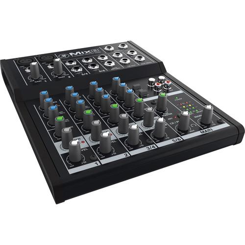 Mackie MIX8 8-Channel Compact Mixer - Red One Music