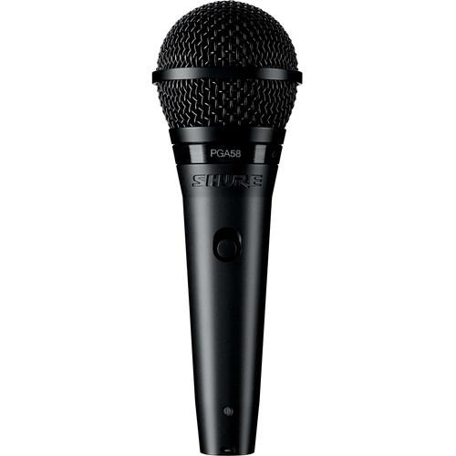 Shure Pga58-Xlr Vocal Microphone - Red One Music