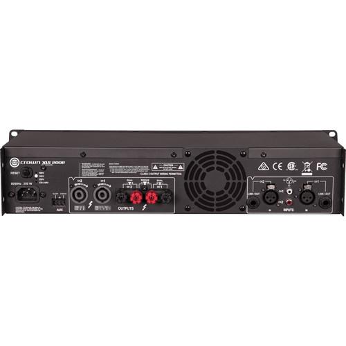 Crown XLS2002 Crown Audio Stereo Power Amplifier 650W At 4 Ohm - Red One Music