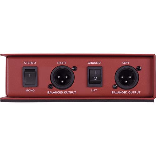 Samosn Mcd2-Pro 2-Channel Passive Pc Direct Box - Red One Music