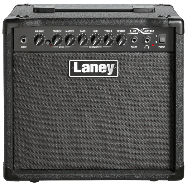 Laney Lx20R 20 Watt Twin Channel Guitar Amp With 3 Band Eq - Red One Music