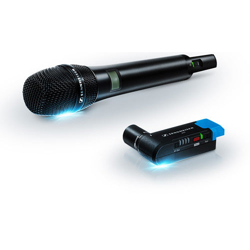 Sennheiser AVX-835 SET-4 Système de microphone à main cardioïde sans fil pour appareil photo numérique (1,9 GHz) 