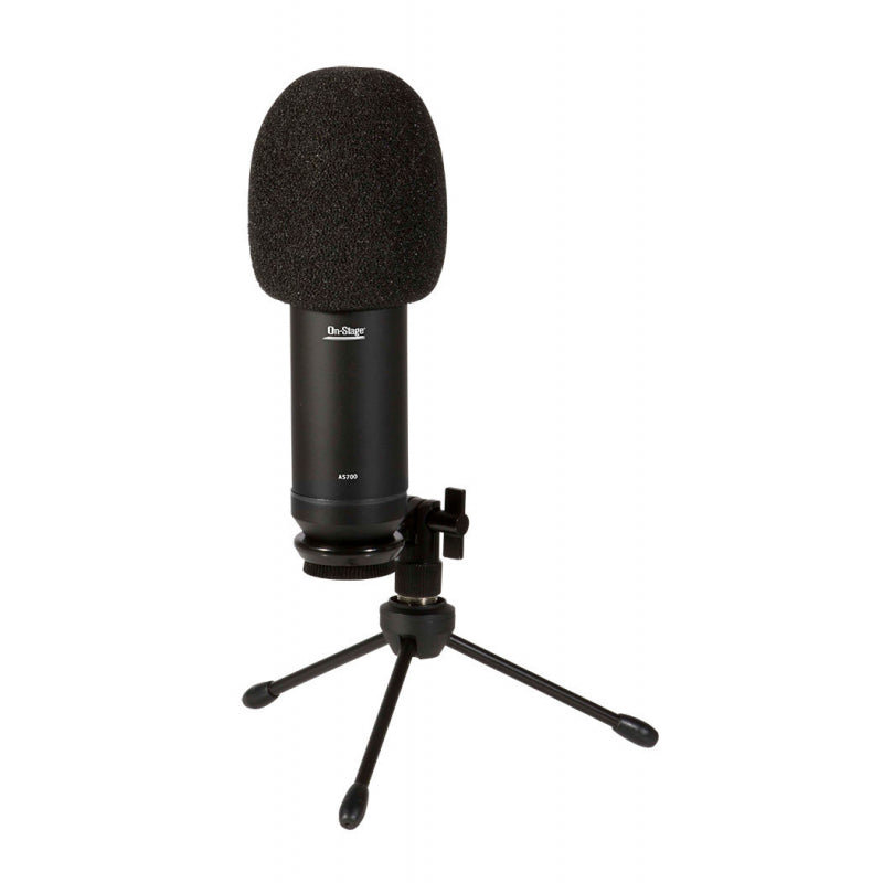 Microphone USB AS700 sur scène