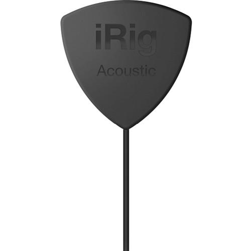 IK Multimedia IRIG IP-IRIG-ACOUSTIC-IN IK Multimedia iRig Acoustic Clip-On Guitar Microphone For iOS And Mac - Red One Music