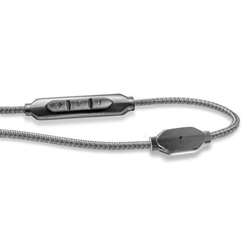 V-Moda Vc-3Sz-Gy 3-Button Speakeasy Cable With Microphone And Remote Gray - Red One Music