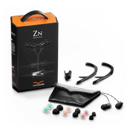 V-Moda Zn3B Nero In-Ear Headphones With 3-Button Remote - Red One Music