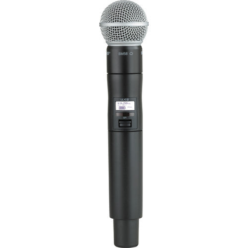 SHURE ULXD2 / SM58 Émetteur de microphone sans fil numérique avec capsule SM58 (x52: 902 à 928 MHz)