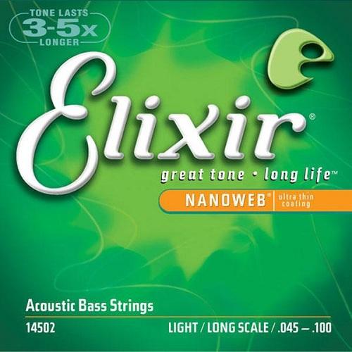 Elixir Acobass-4 Str-Nw Lite-Lg 45 65 80 100 - Red One Music