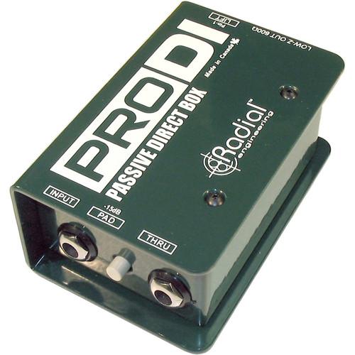 Radial ProDI Single Channel Passive Direct Box - Red One Music