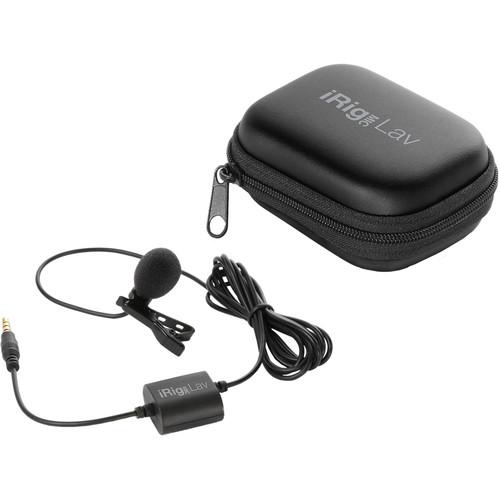 Ik Multimedia Irig Ip-Irig-Miclav2P-In Ik Multimediairig Mic Lav For Smartphonetablets 2-Pack - Red One Music